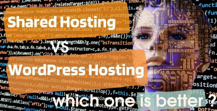difference between shared hosting and wordpress hosting